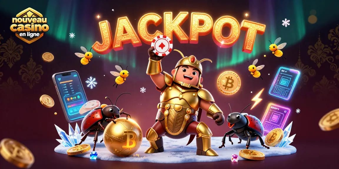 Jouez et remportez avec le nouveau casino en ligne, une illustration captivante en 3D.