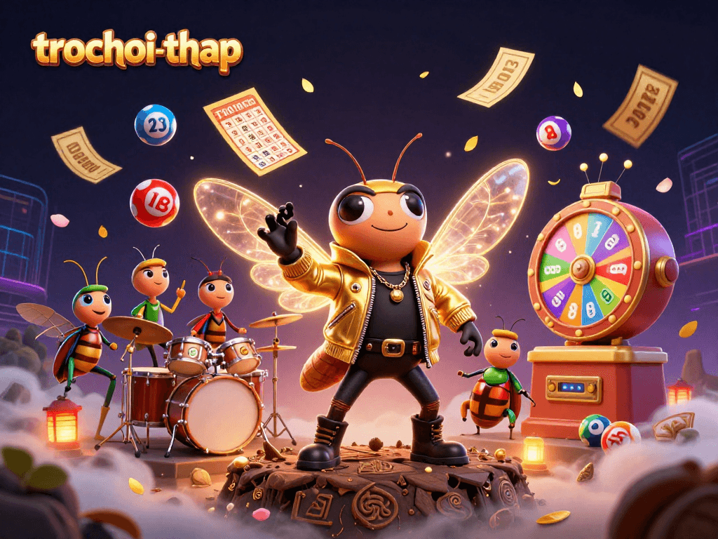 Engage in exciting gameplay at trochoi-thap with vibrant characters and dynamic elements.