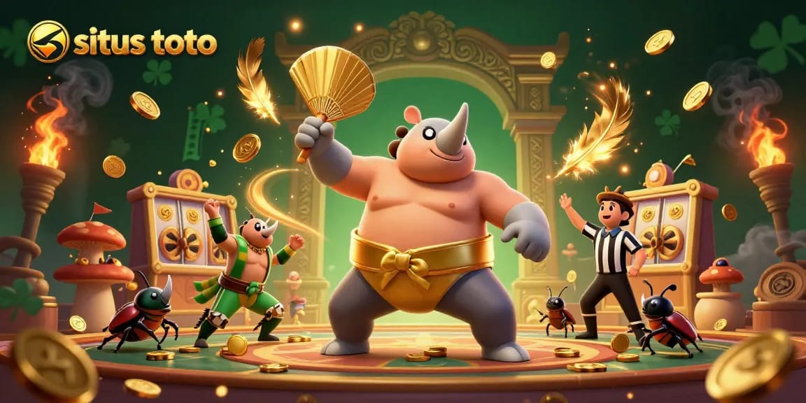 Experience thrilling moments on situs toto with our dynamic 3D illustration of casino action and excitement.