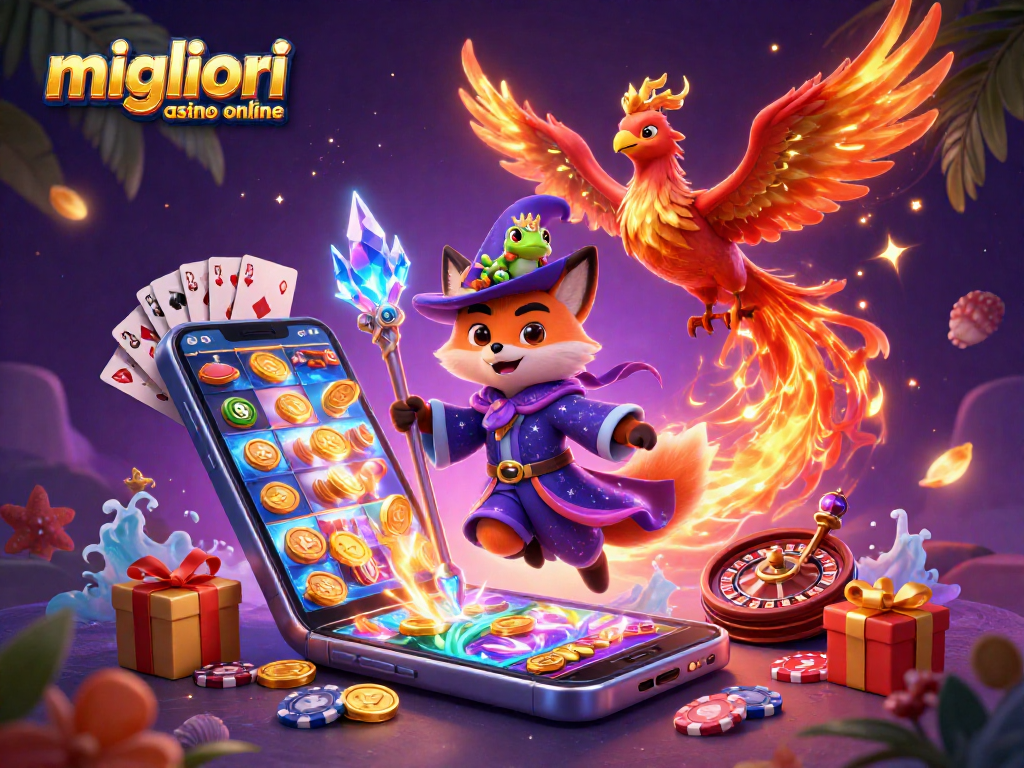 Gioca nei migliori casino online e vinci con slot e giochi avvincenti in un mondo magico.