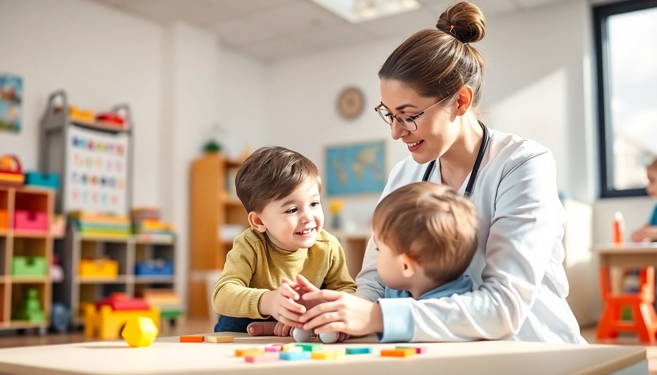 Engage with Autism Therapy through expert guidance in a nurturing environment.