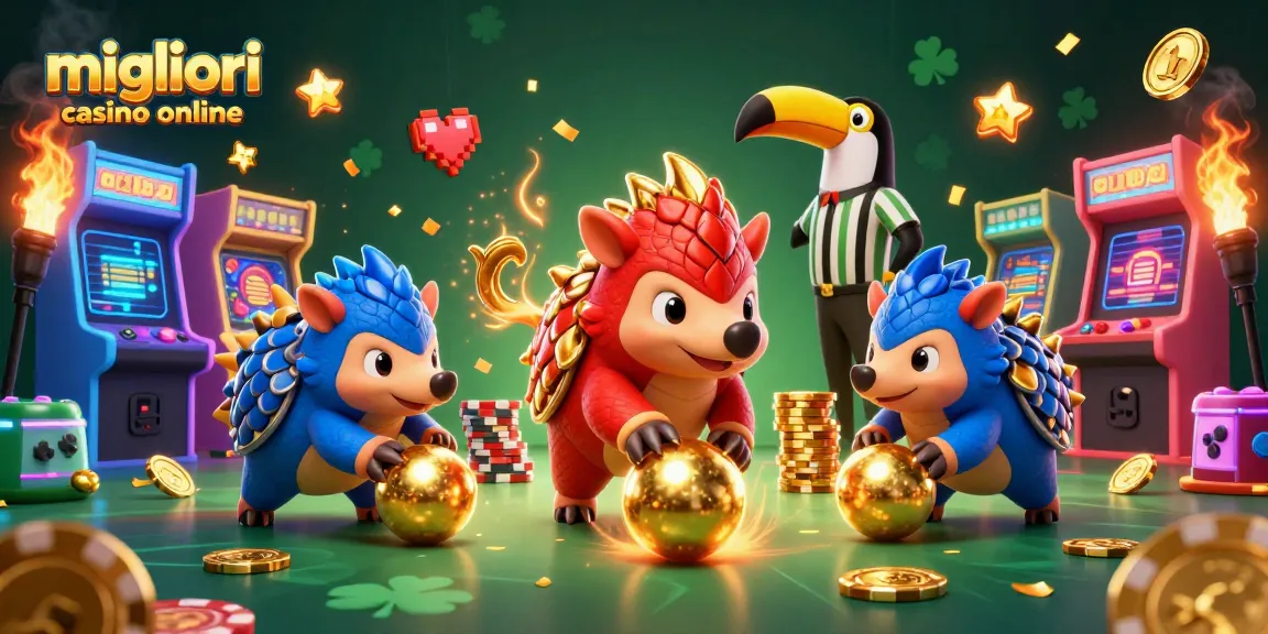 I migliori casino online offrono azioni emozionanti con pangolini che giocano a bowling tra le fiches da poker.