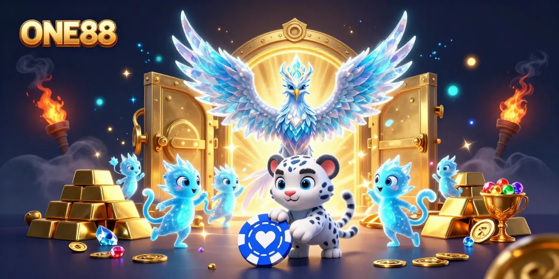 ONE88 offers players exciting wins with an ice phoenix, dazzling treasures, and lively sprites.