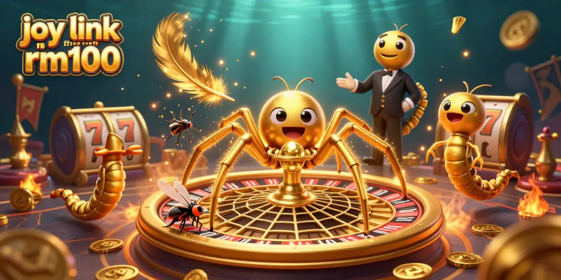Experience the thrill of joy link free credit rm100 with vibrant casino characters and dynamic gaming visuals.