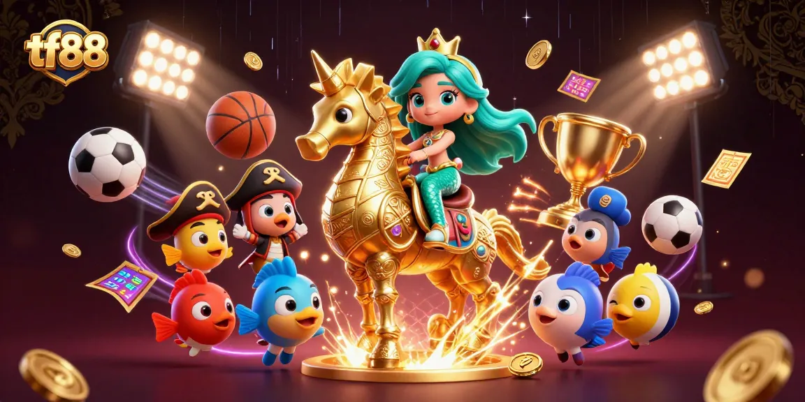tf88 challenges players with exciting visuals featuring sports and gambling elements.