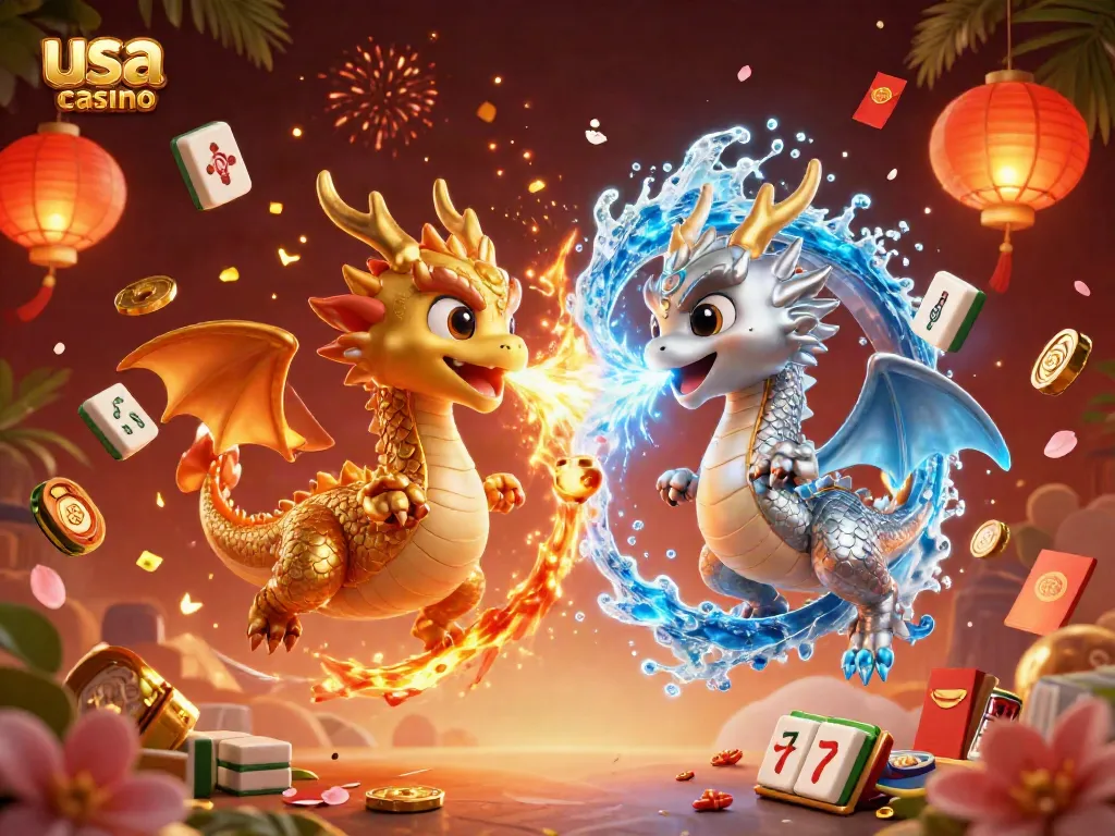 Experience thrilling games at usa casino through this vibrant, dynamic illustration
