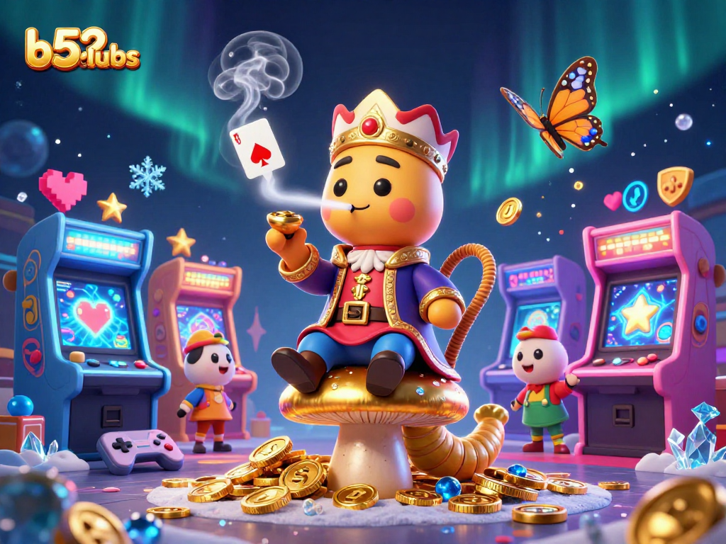 Experience thrilling gameplay at b52clubs with vibrant casino elements and exciting characters.