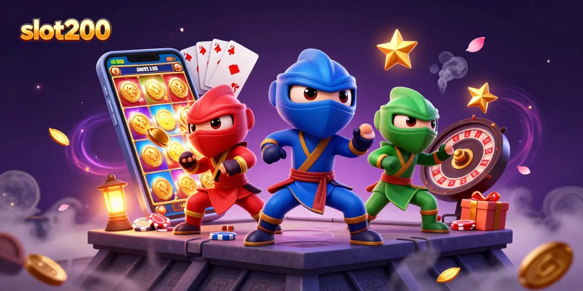 Nikmati permainan menarik slot200 dengan ninja chameleon beraksi dalam ilustrasi yang memukau.