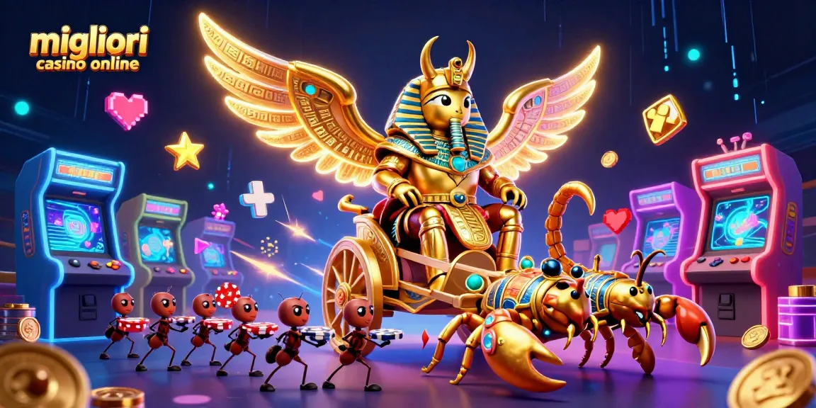 Scopri i migliori casino online con questa illustrazione musicale e dettagliata di gioco e divertimento.
