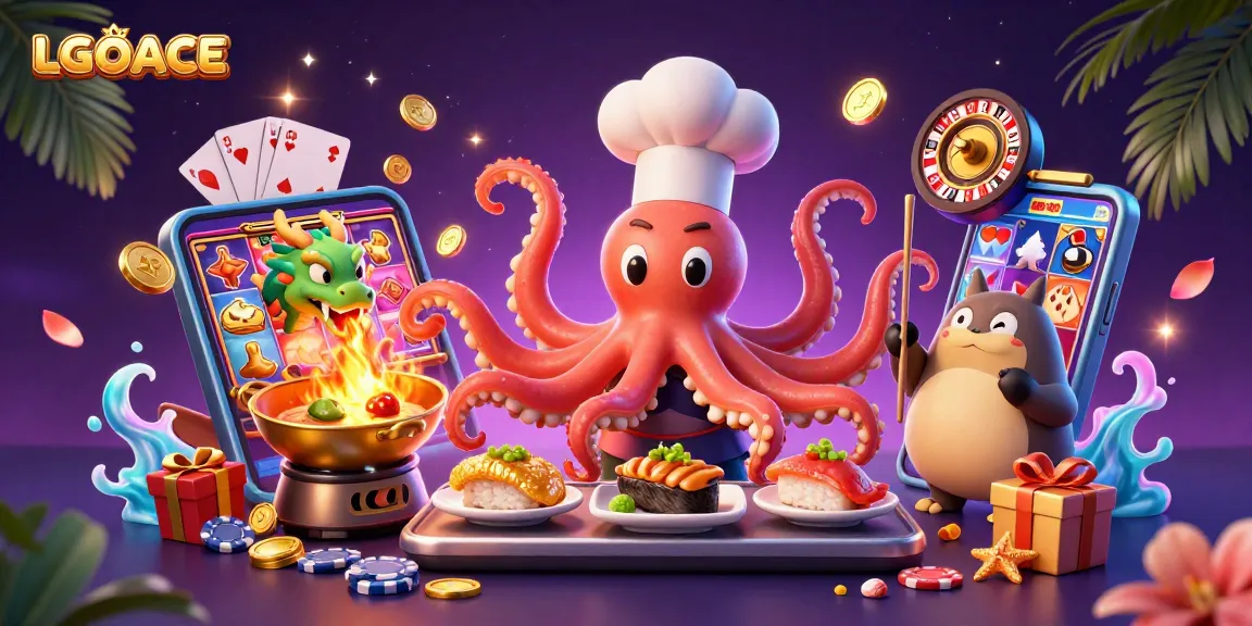 LGOACE delivers an immersive gambling experience with dynamic slot games and vibrant characters.