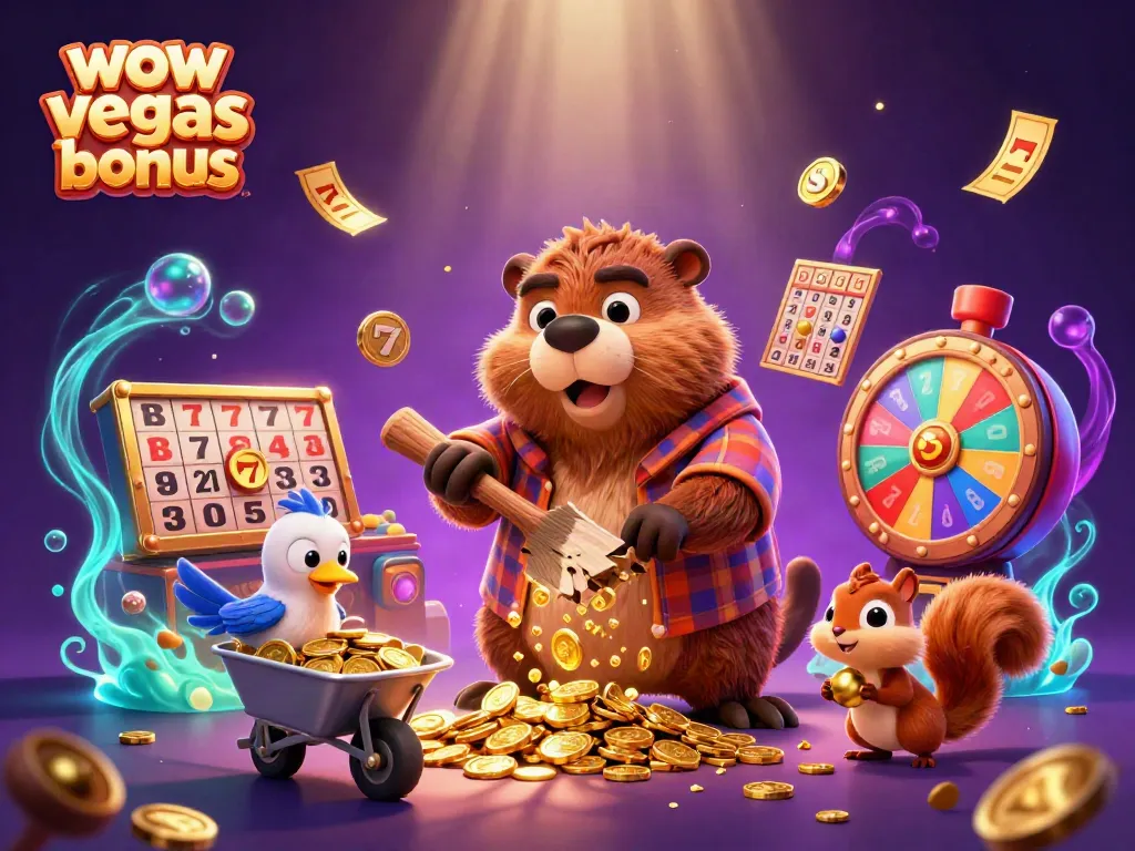 Experience exciting gameplay with wow vegas bonus while collecting coins and prizes in a vibrant casino world.