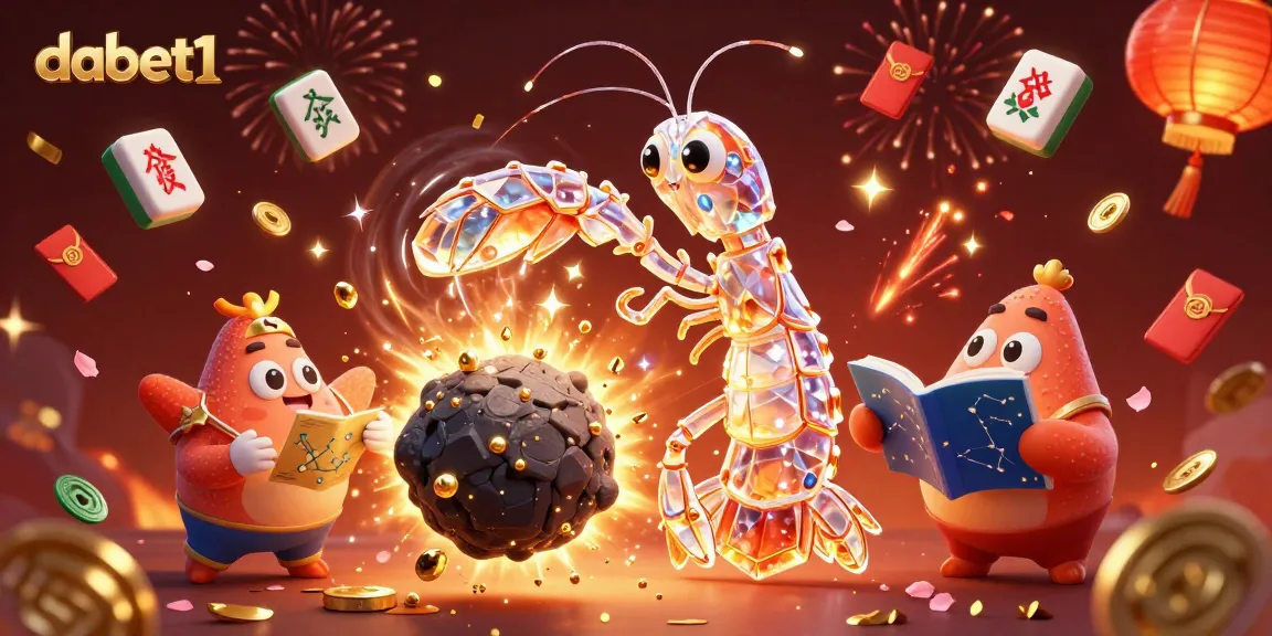 Engage in thrilling gameplay at dabet1 with vibrant casino elements and cosmic characters.
