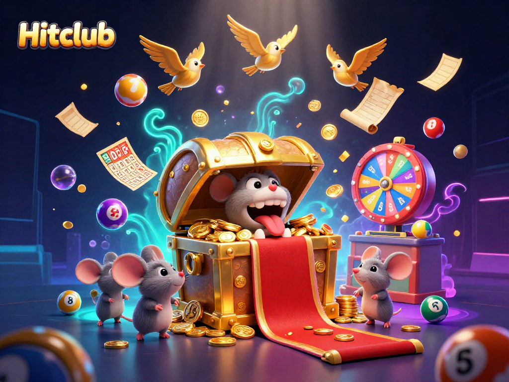 Experience thrilling jackpots at Hitclub with dynamic lottery games and vibrant casino elements!