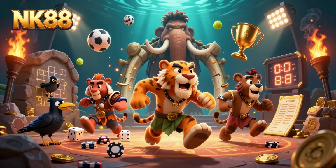 NK88 enhances the online gambling experience with unique casino elements and immersive gaming action.