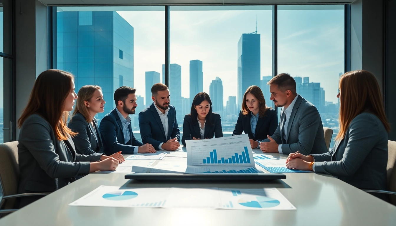 Generate quality merchant cash advance leads through dedicated collaboration in a modern office setting.