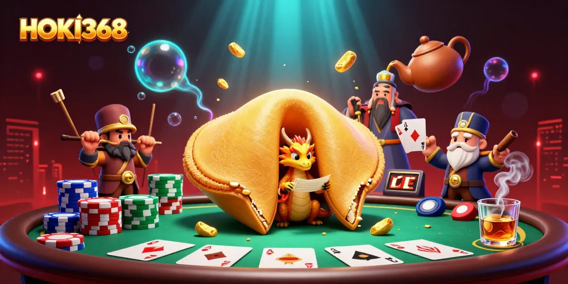 Experience thrilling gameplay with HOKI368's vibrant casino scene featuring dynamic poker elements and enchanting characters.