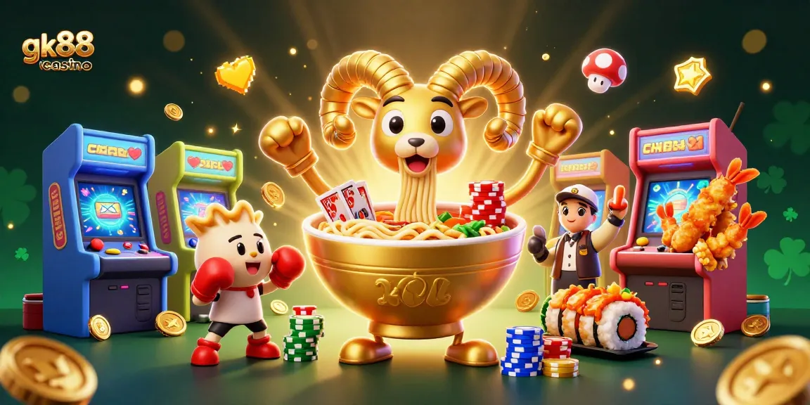 Experience thrilling betting action at gk88casino with vibrant characters and dynamic gaming elements.