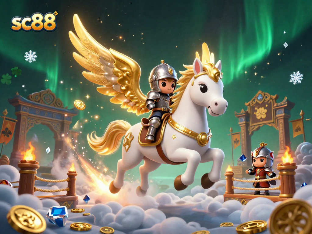 Experience thrilling gameplay with sc88 in a vibrant, detailed casino illustration filled with action.