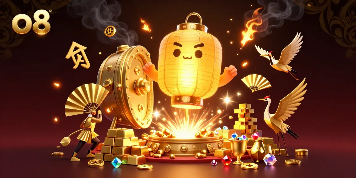 Spin and win at O8 with immersive gaming treasure vaults and golden rewards.