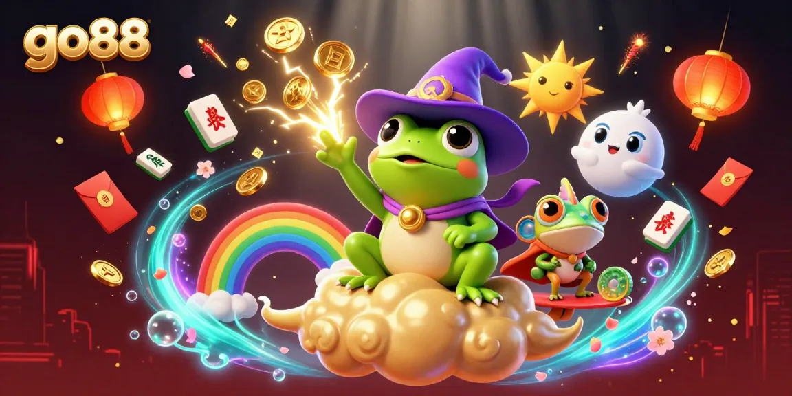 Experience go88 excitement with a vibrant storm of coins and characters! Dive into the magic!