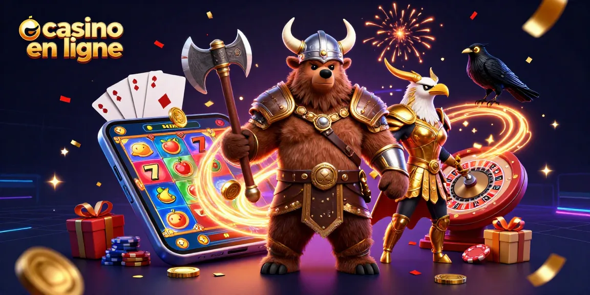 Jouez aux machines à sous captivantes sur casino en ligne avec des personnages de jeux animés.