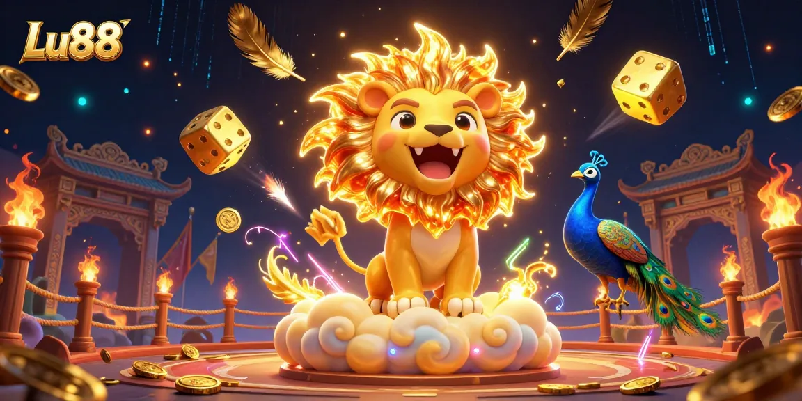 Win big at Lu88 with amazing casino graphics full of golden rewards and cheerful characters.