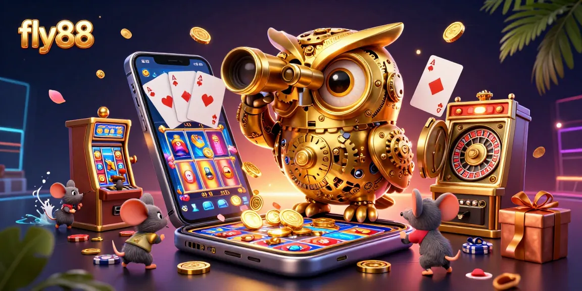 Experience the excitement of playing fly88 with our vibrant slot machines and dynamic casino atmosphere.