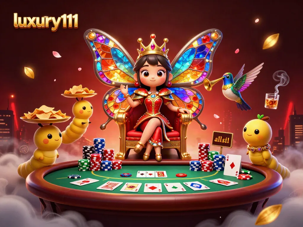 Engage with luxury111 at this vibrant online casino scene, showcasing stunning gameplay elements and rich visuals.