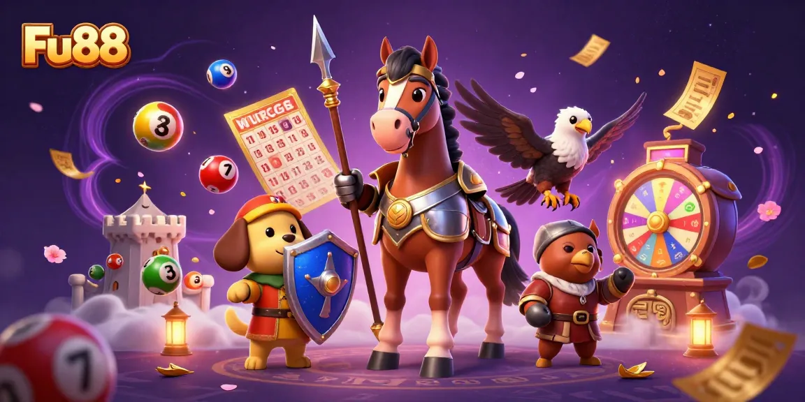 Win prizes with Fu88 amid dynamic lottery elements and a vibrant gaming scene.