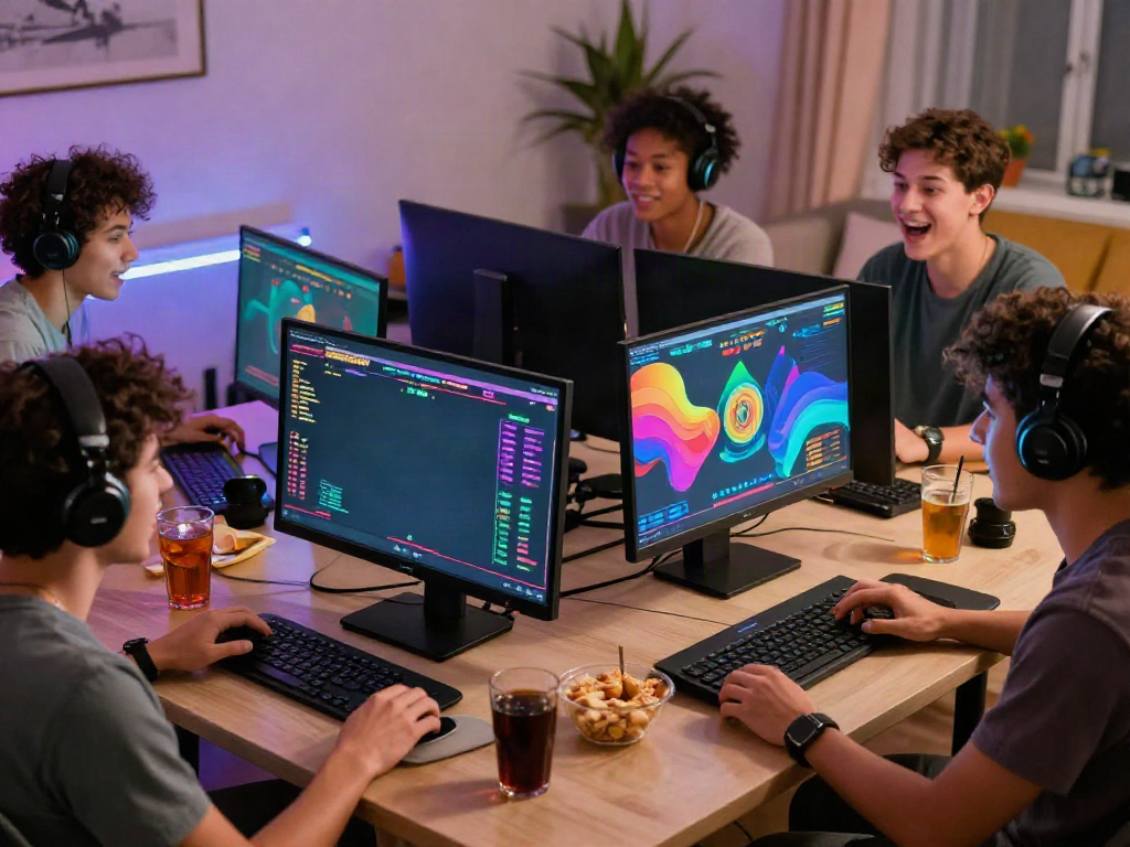 Hargatoto players enjoying a Togel game in an engaging online atmosphere.