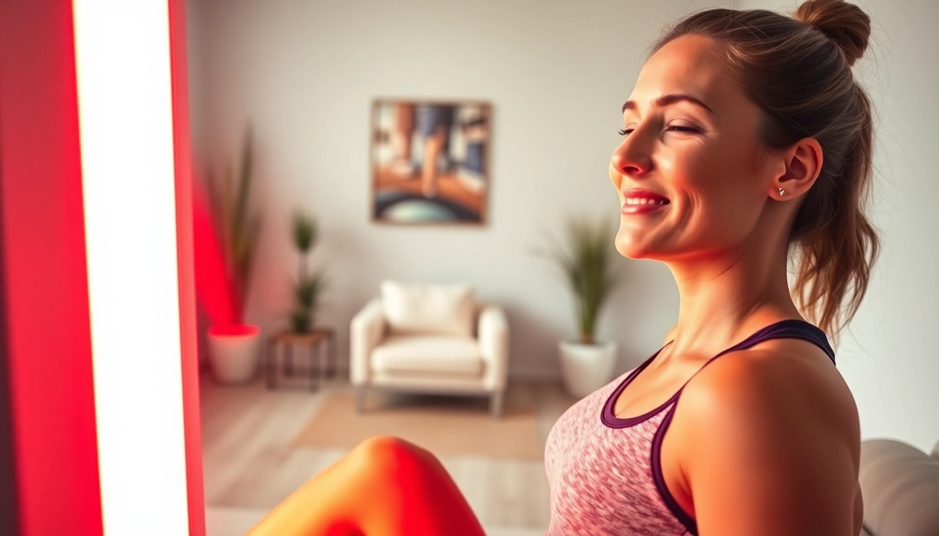 Enhance performance with red light therapy for athletes St. Albert in a serene clinic.
