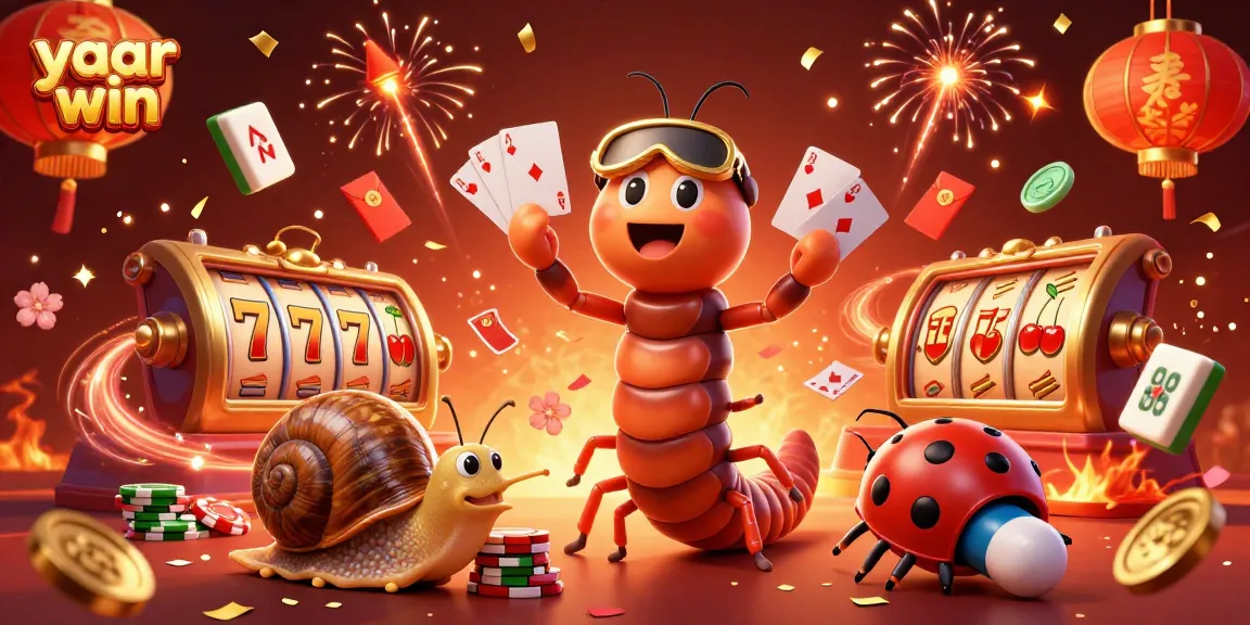 Experience thrilling gameplay with yaar win's vibrant online casino action and characters.