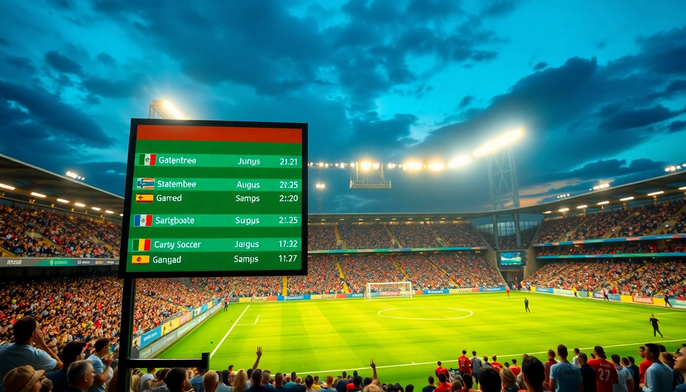 Jadwal bola Terlengkap dan Update Terbaru untuk Pecinta Sepakbola