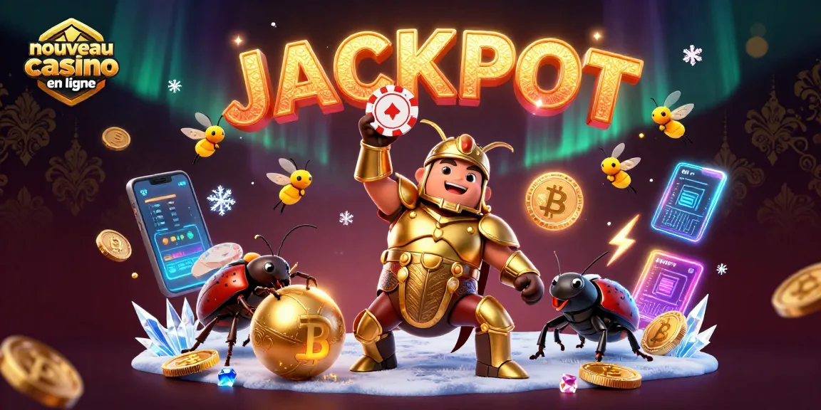 Jouez et remportez avec le nouveau casino en ligne, une illustration captivante en 3D.
