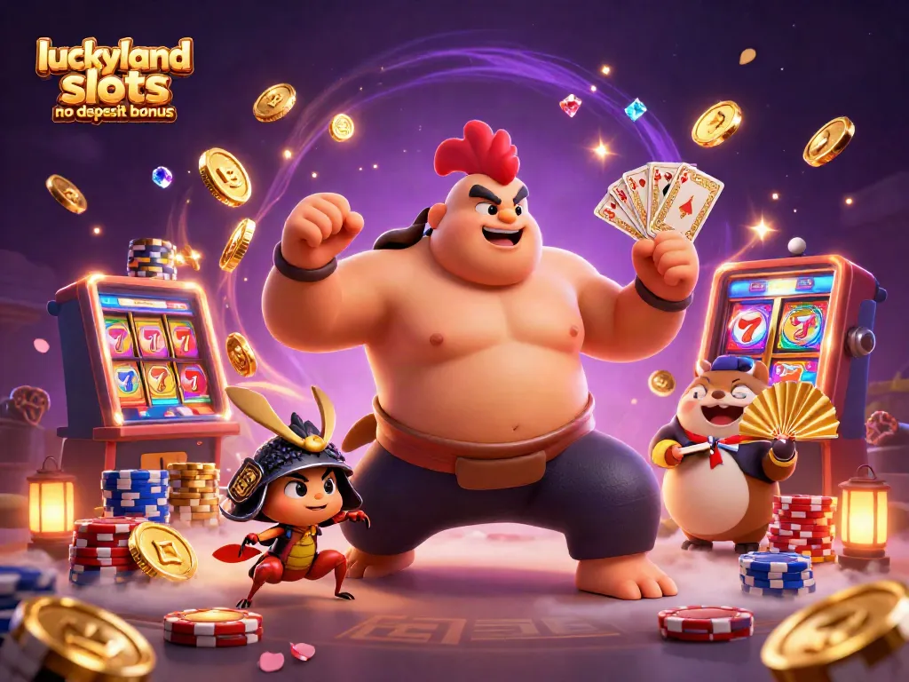Experience the exciting luckyland slots no deposit bonus with powerful characters and dynamic casino elements.
