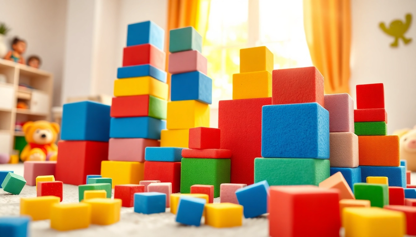 Engage with soft foam building blocks for joyful play, read more here about creative uses.