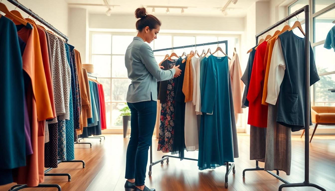 Learn how to find my Perfect outfit style in a welcoming fashion boutique setting.