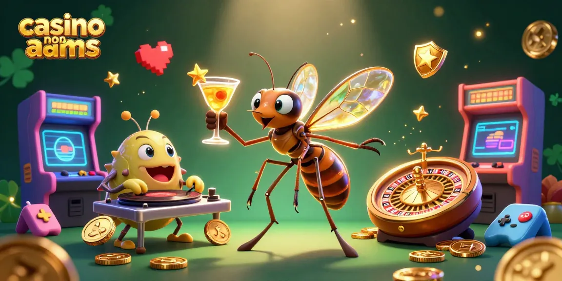 Giocatori che esplorano casino non AAMS con fantastiche macchine arcade e ruote della fortuna dorate.