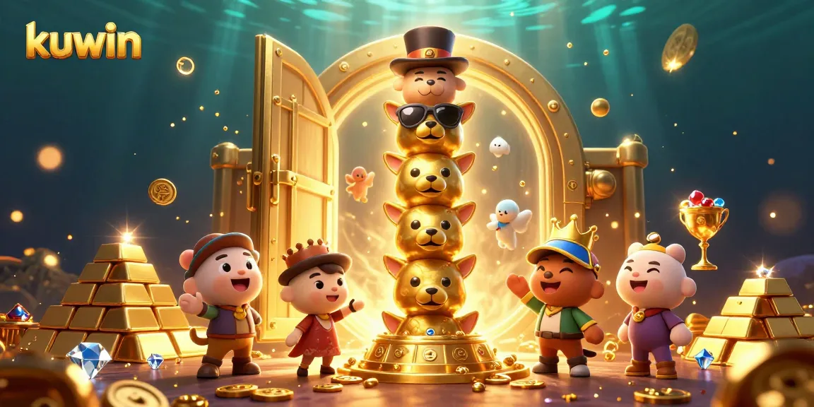 Engage with kuwin's thrilling casino adventures featuring vibrant totem and gleaming treasures.