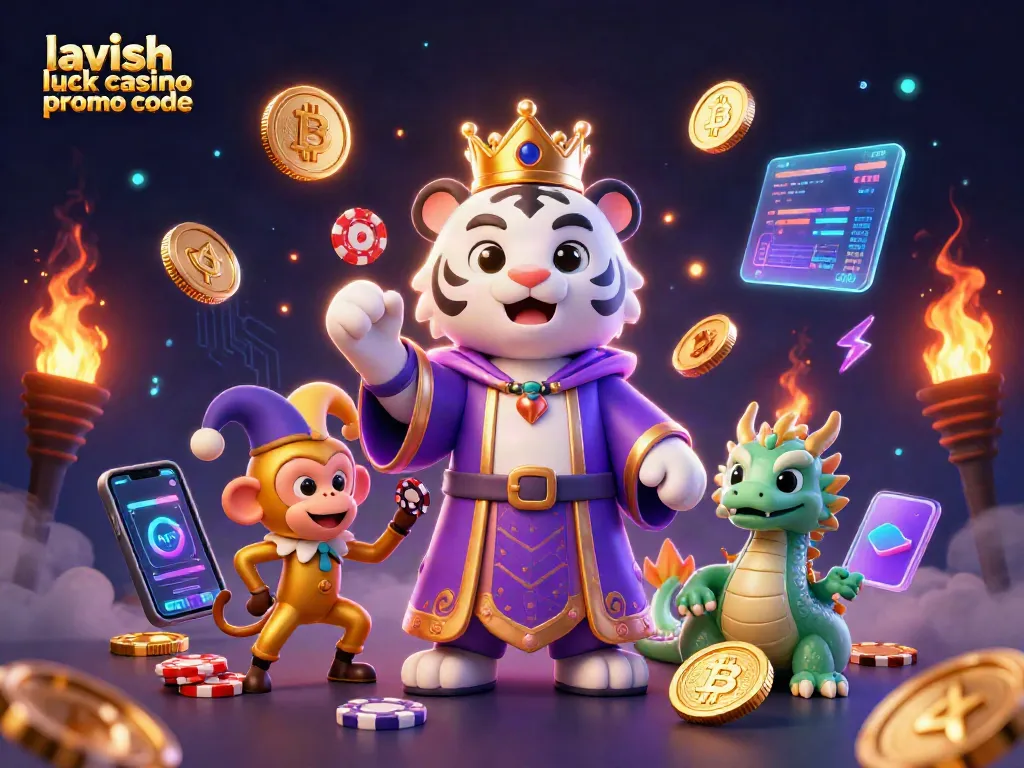 Claim exciting offers with lavish luck casino promo code in an engaging casino scene.