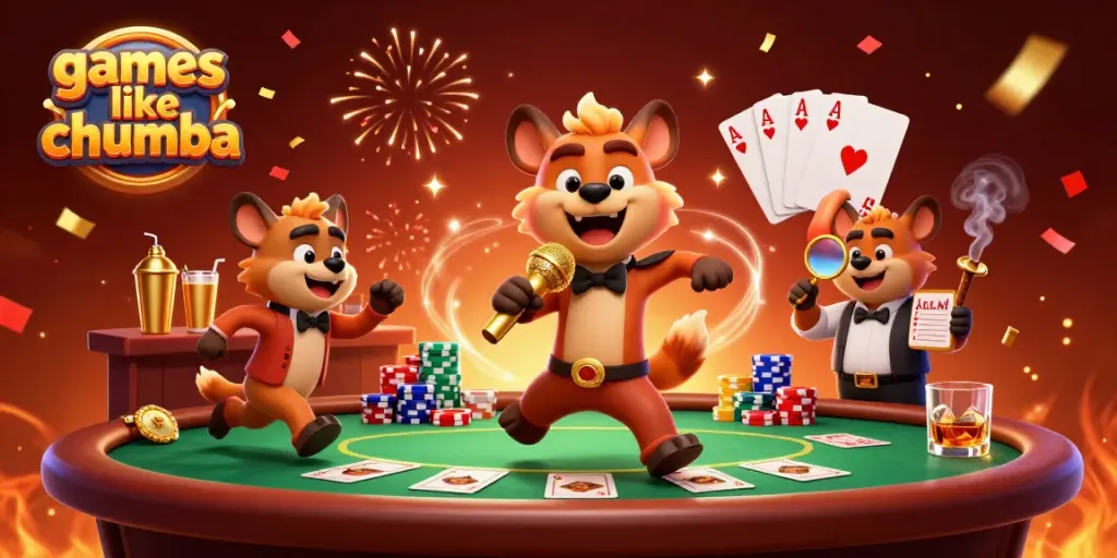 Experience thrilling gameplay and fun at games like Chumba with exciting characters in a rich casino atmosphere.