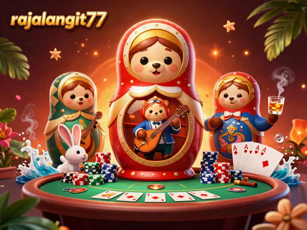 Menggali kesenangan di rajalangit77 dengan karakter kasino menarik dalam suasana meriah.
