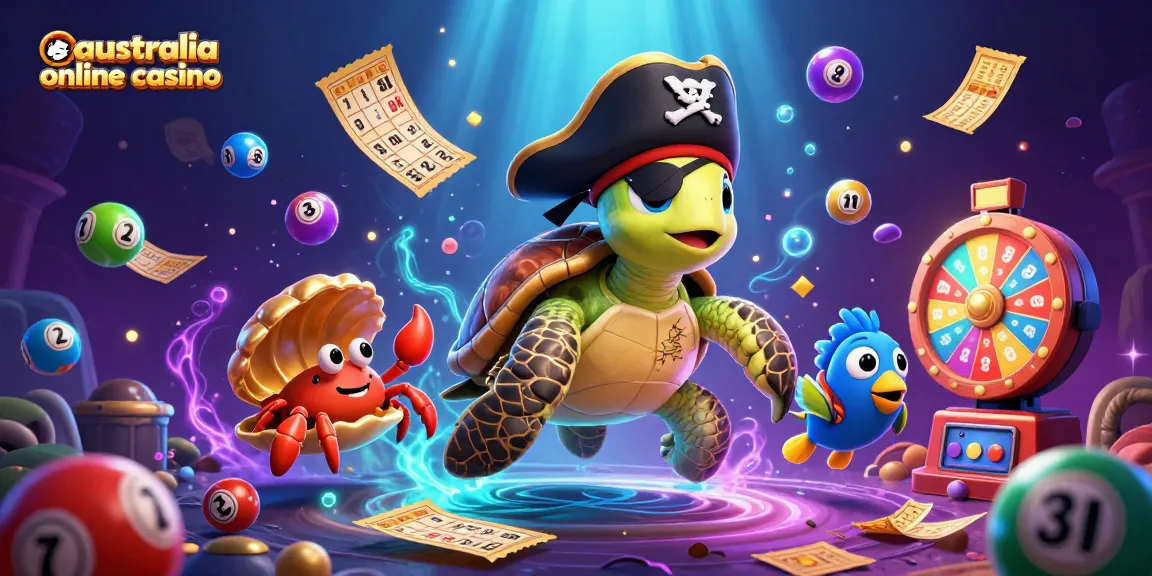 Engage with exciting games at Australia online casino featuring colorful lottery elements and fun characters.