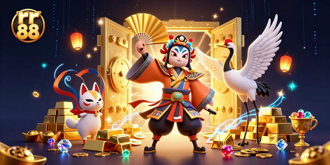 Experience thrilling gameplay at rr 88 as kabuki warriors and treasure illuminate the online casino.
