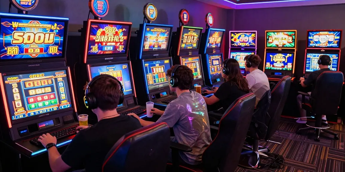 Players engaged with slot luar negeri in an exciting online gaming environment, showcasing vibrant graphics and immersive experience.