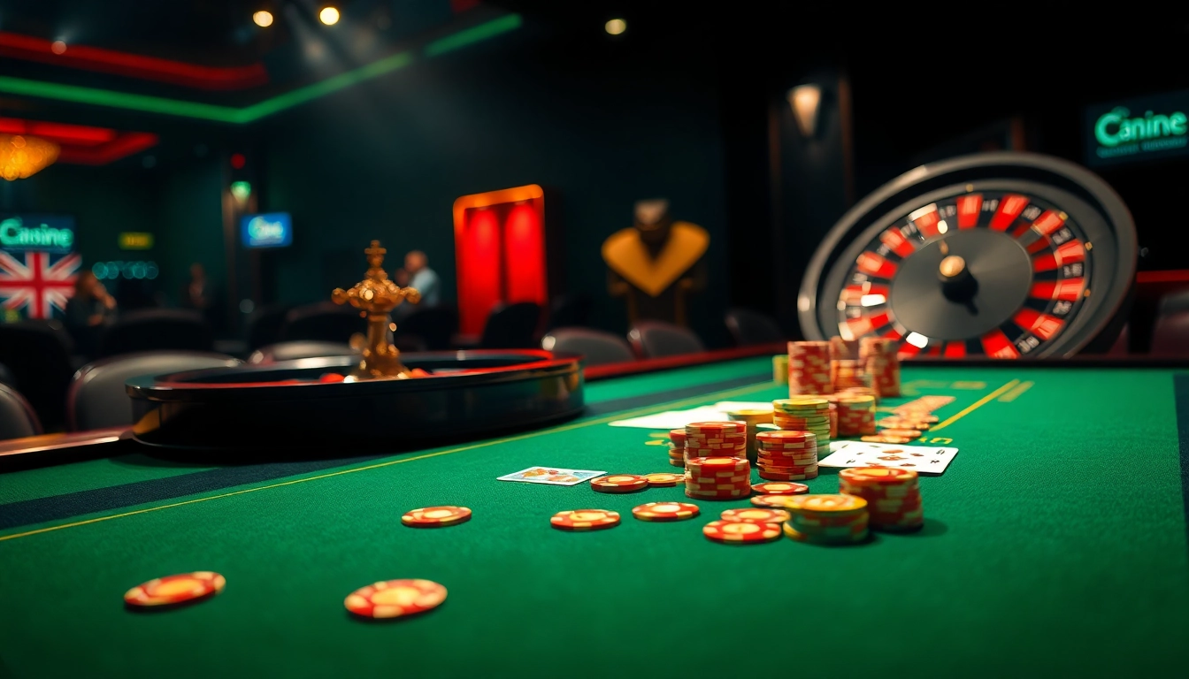 Permainan situs pgbet di meja kasino yang elegan dan penuh warna.
