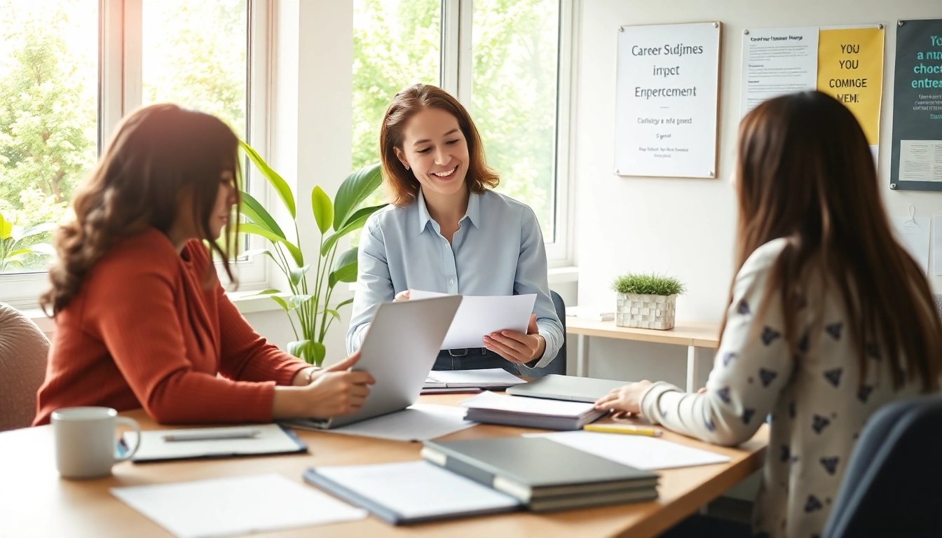 Learn how to find my perfect career with a professional career counselor in an inspiring setting.