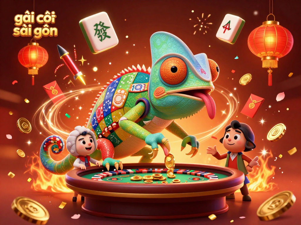 Engage with the vibrant world of gái gọi sài gòn at our exciting casino illustrated scene packed with games and celebrations.